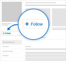 start following people profiles